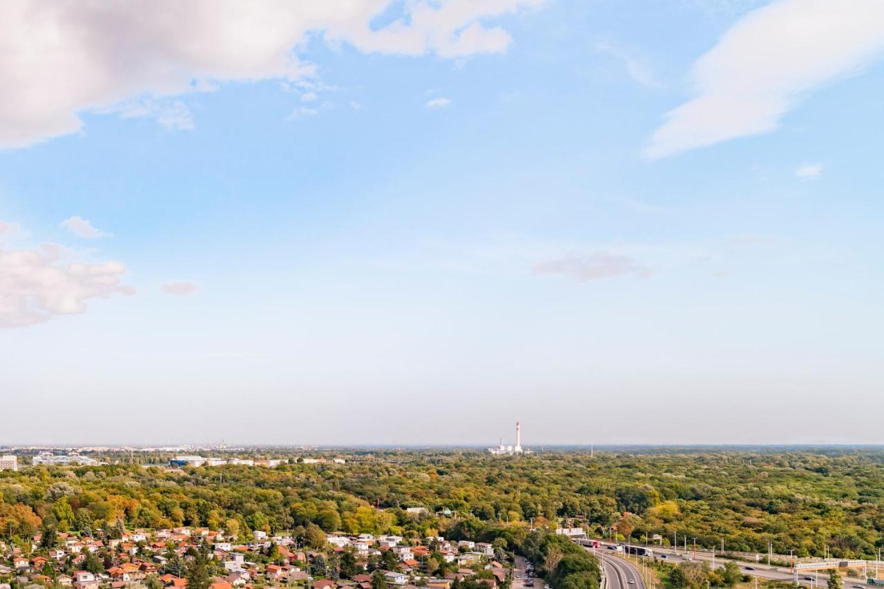 Triiiple Tower Dream Apartments With Rooftop-Summer-Pool เวียนนา ภายนอก รูปภาพ